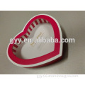 HEART SHAPE WITH PVC WINDOW CUSTOM DESIGN DISPLAY REYCLED HANDMADE PAPER GIFT BOX,PACKAGE BOX CHINA GYY